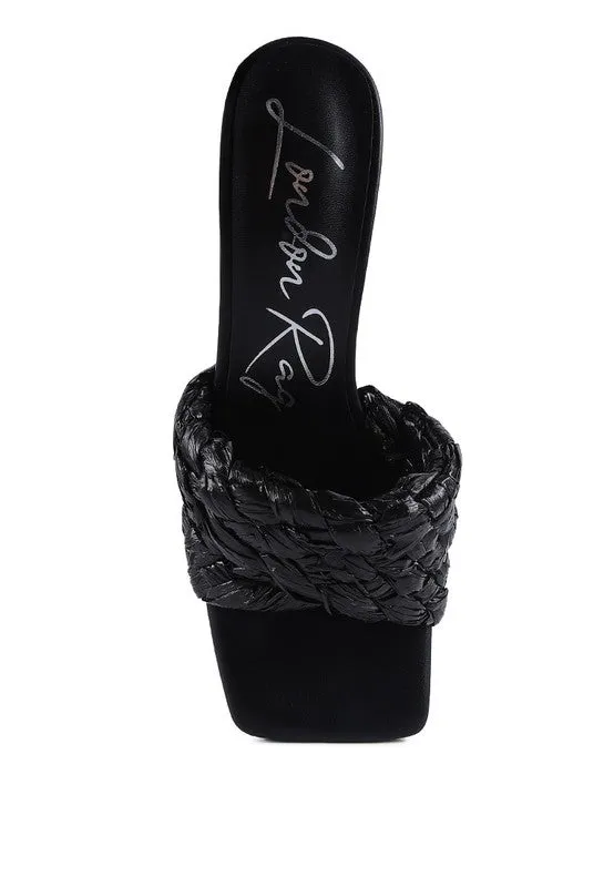 Raffia Sandal