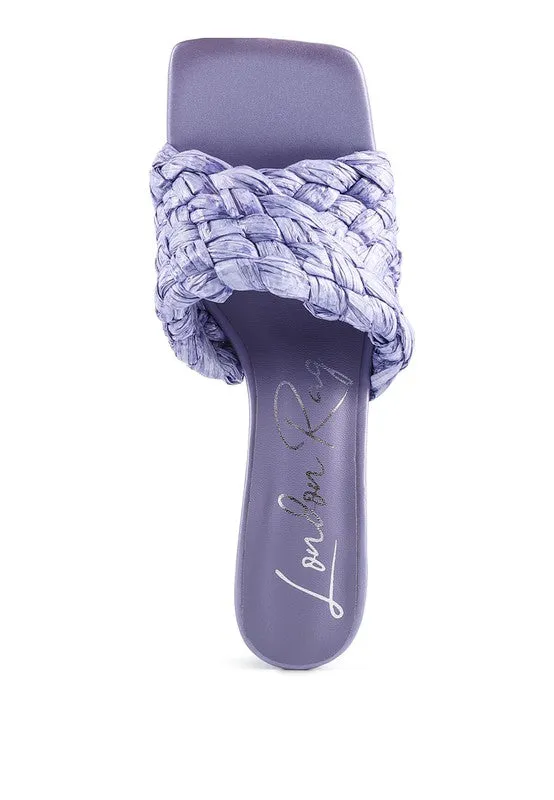 Raffia Sandal