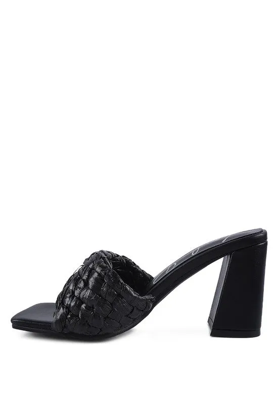 Raffia Sandal