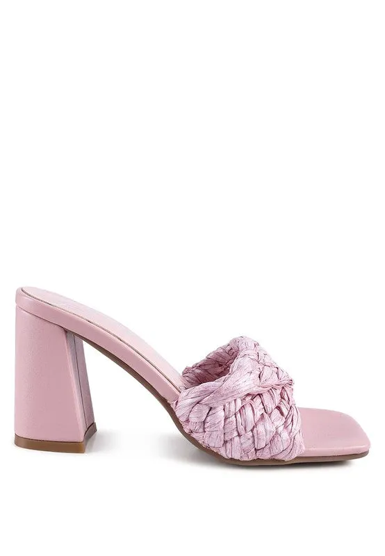 Raffia Sandal