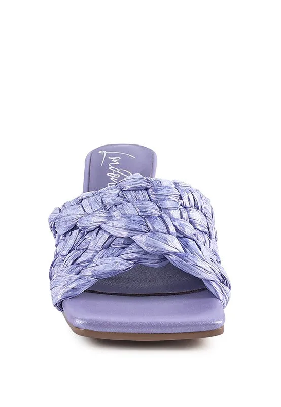 Raffia Sandal