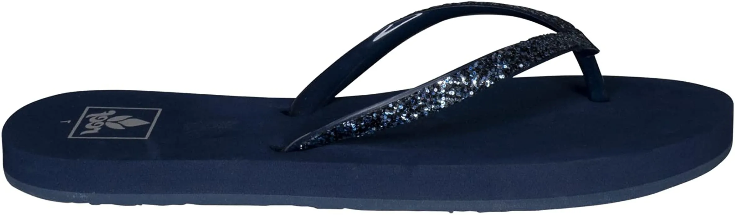 Reef Women's Stargazer Mermaid Sandals – Sparkly, Comfortable, Beach Flip-Flops