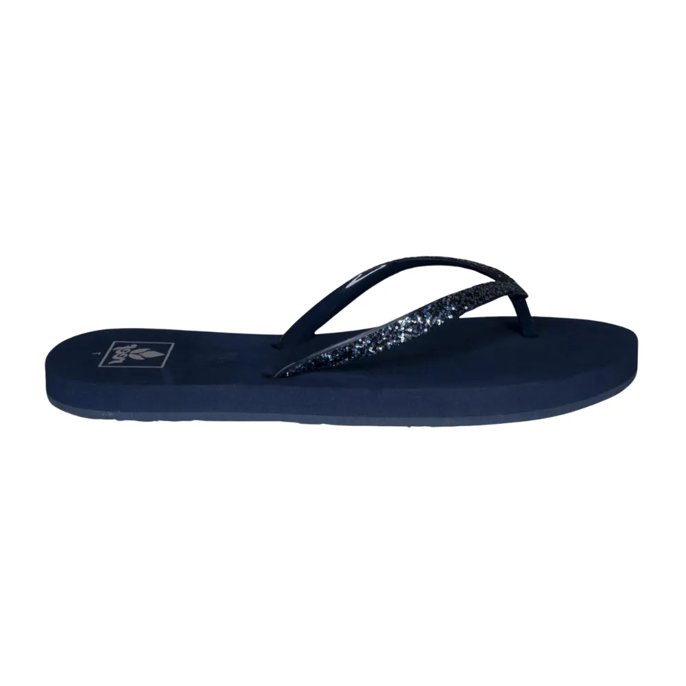 Reef Women's Stargazer Mermaid Sandals – Sparkly, Comfortable, Beach Flip-Flops