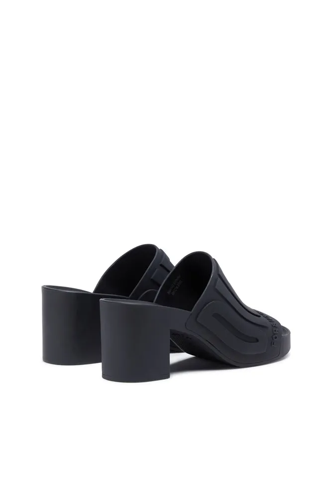 Sa-Pamela-Heeled rubber pool slides