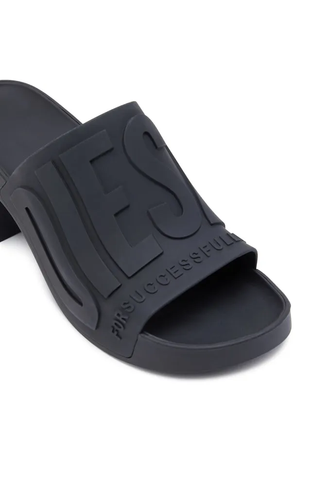 Sa-Pamela-Heeled rubber pool slides
