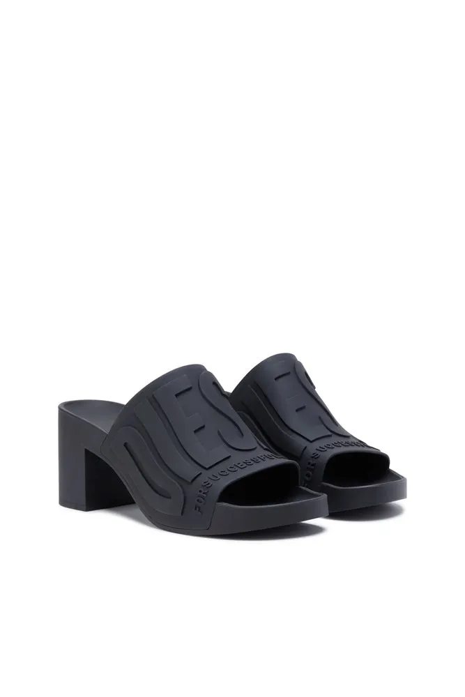 Sa-Pamela-Heeled rubber pool slides
