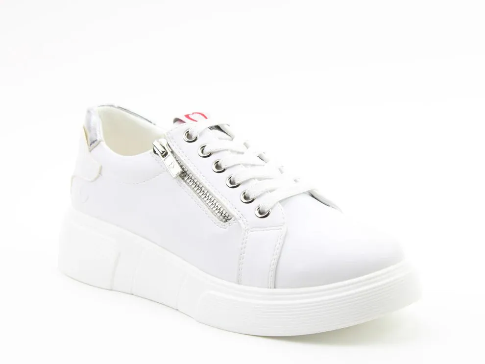Shelby Trainer - White - Heavenly Feet