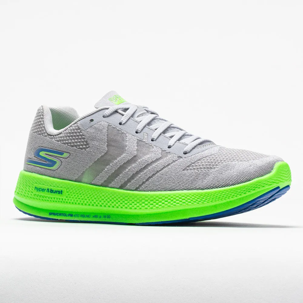 Skechers GOrun Razor  Women's  Gray/Lime