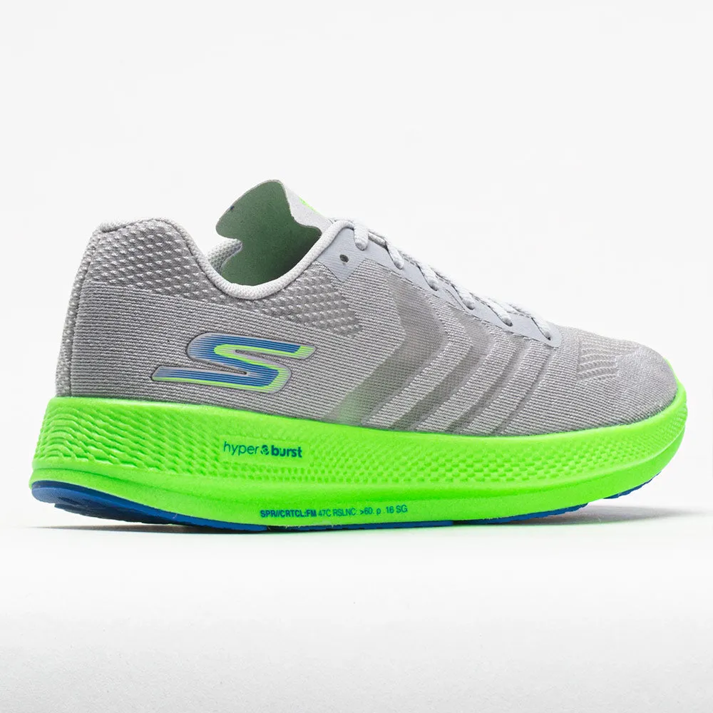 Skechers GOrun Razor  Women's  Gray/Lime