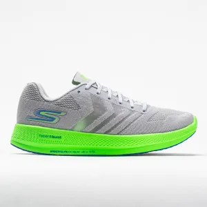 Skechers GOrun Razor  Women's  Gray/Lime