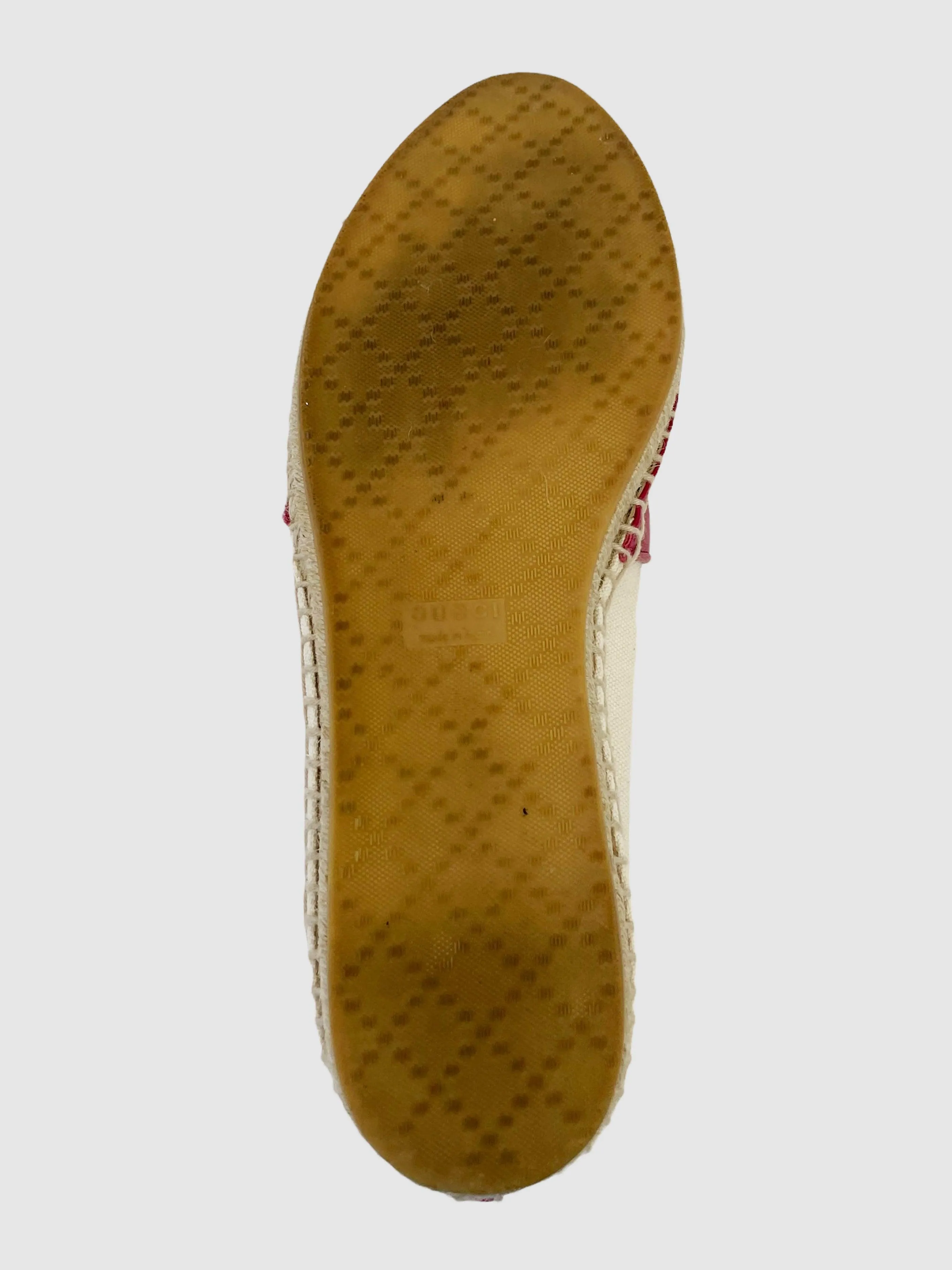 Soho GG Leather Espadrilles - Size 39