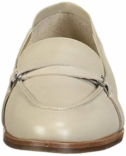 South Loafers Flat On East Positive testimonials Grey Aerosoles Stacked *00% satisfaction guarantee Slip Leather Heel Women's