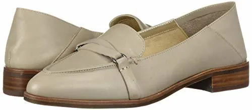 South Loafers Flat On East Positive testimonials Grey Aerosoles Stacked *00% satisfaction guarantee Slip Leather Heel Women's