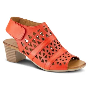 Spring Step Dorotha Red Leather Sandal (Women's)