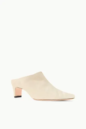 Staud - Women - Cream Wally Mule