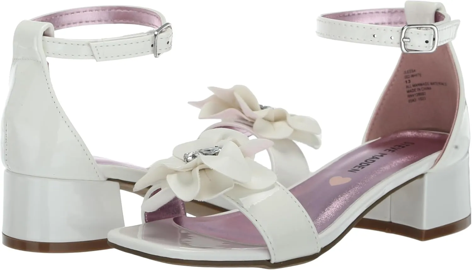 Steve Madden Girl's Lessa Heeled Sandal