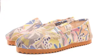 Sunks - Authentic Argentine Alpargata Handmade Typical Gaucho Footwear Printed Urban Flowers