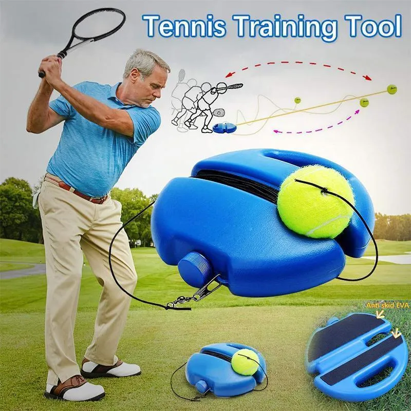 Tennis Exercise Sparring Baseboard Tool Training Flash sale Trainer™ Device Tennis Ball Sport - Clearance sale Rebound