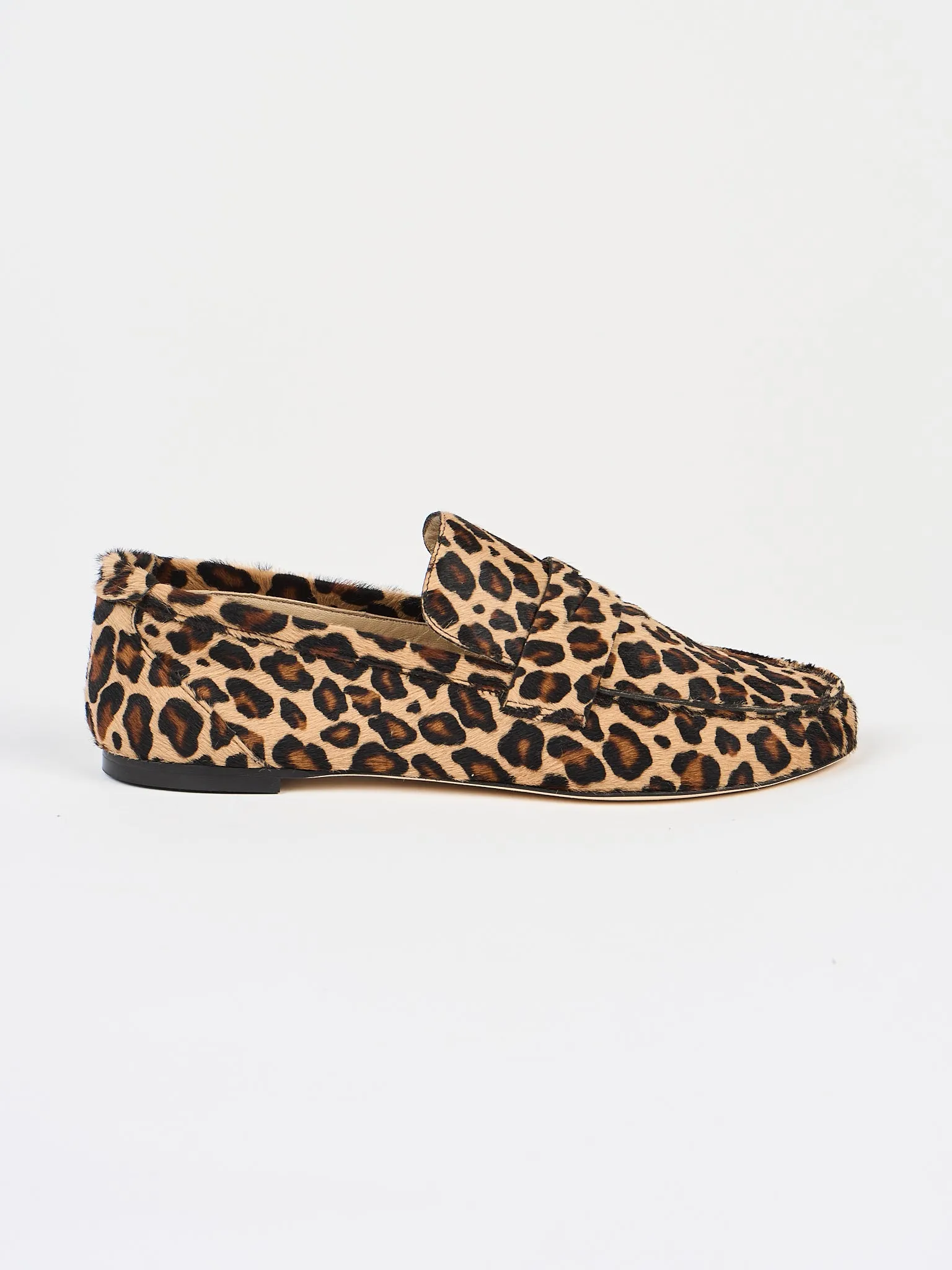 The Penny Loafer in Ponyhair Leopard