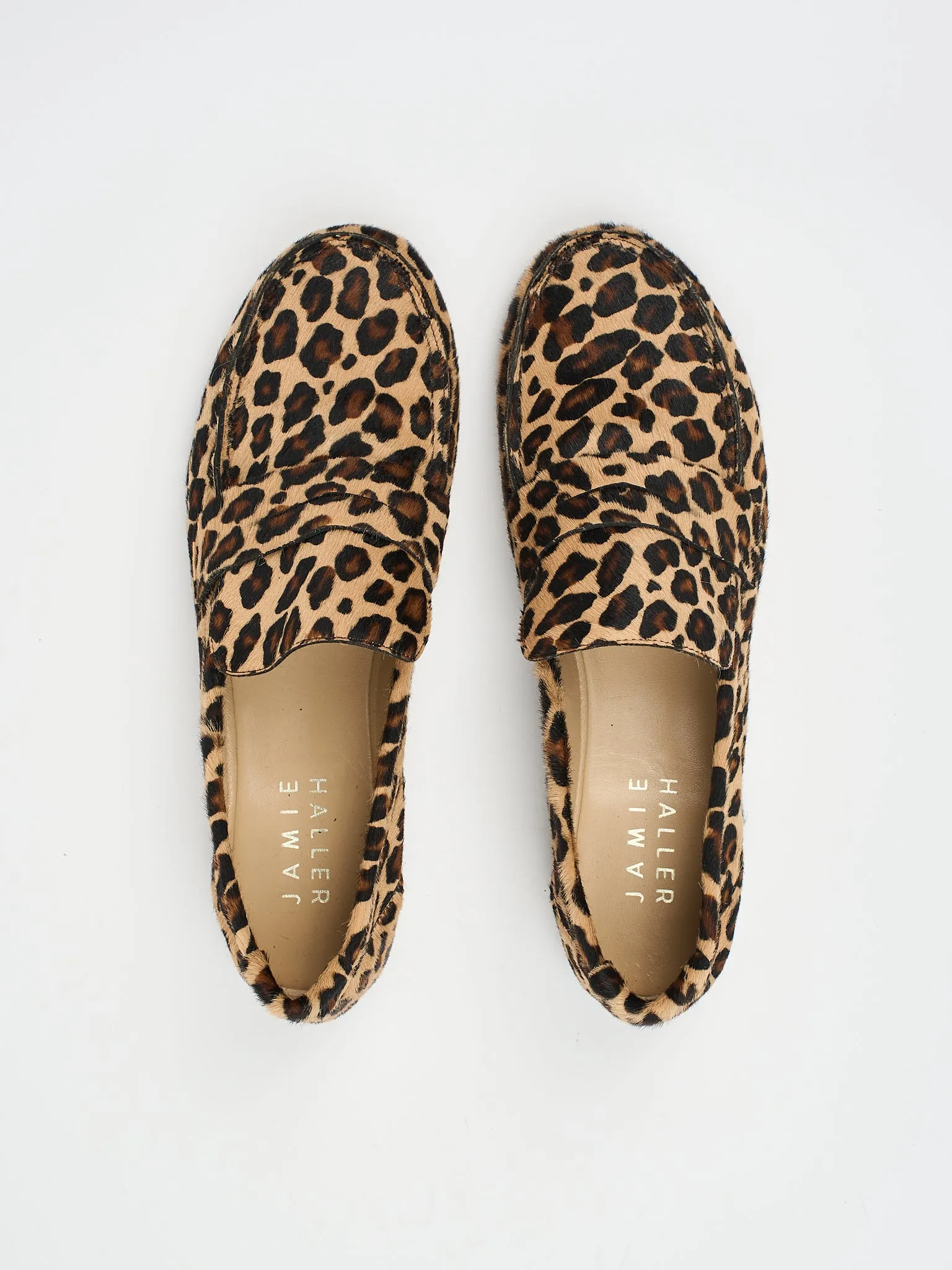 The Penny Loafer in Ponyhair Leopard