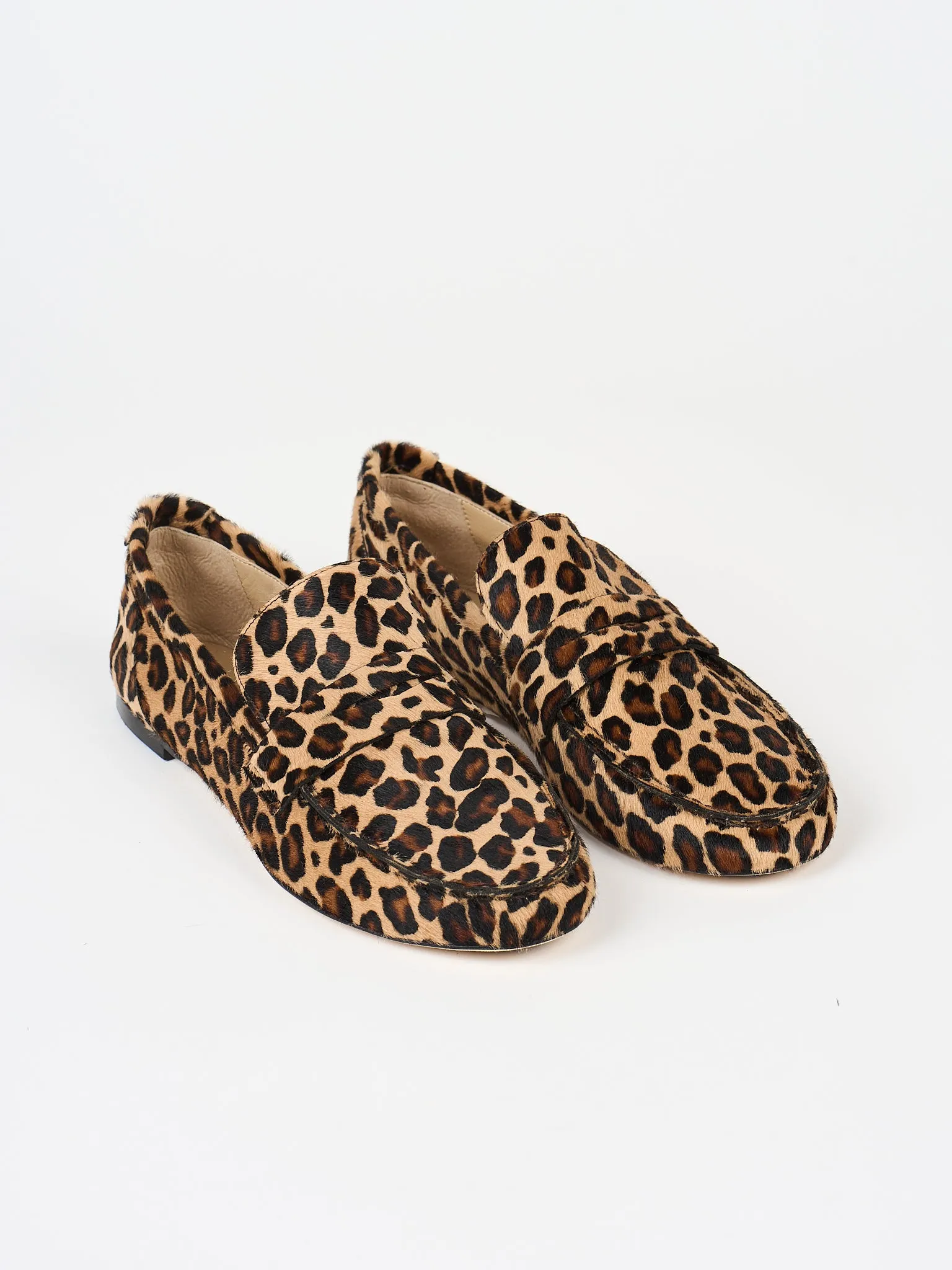 The Penny Loafer in Ponyhair Leopard