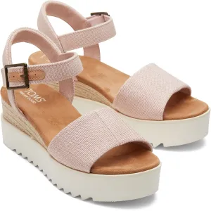 TOMS Women's Diana Wedge in Ballet Pink