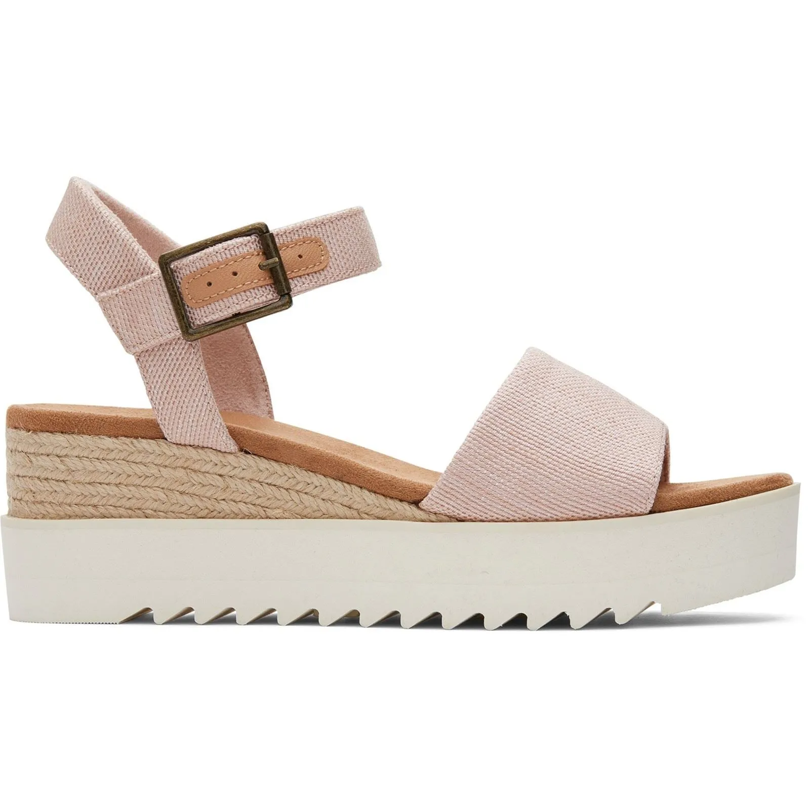 TOMS Women's Diana Wedge in Ballet Pink
