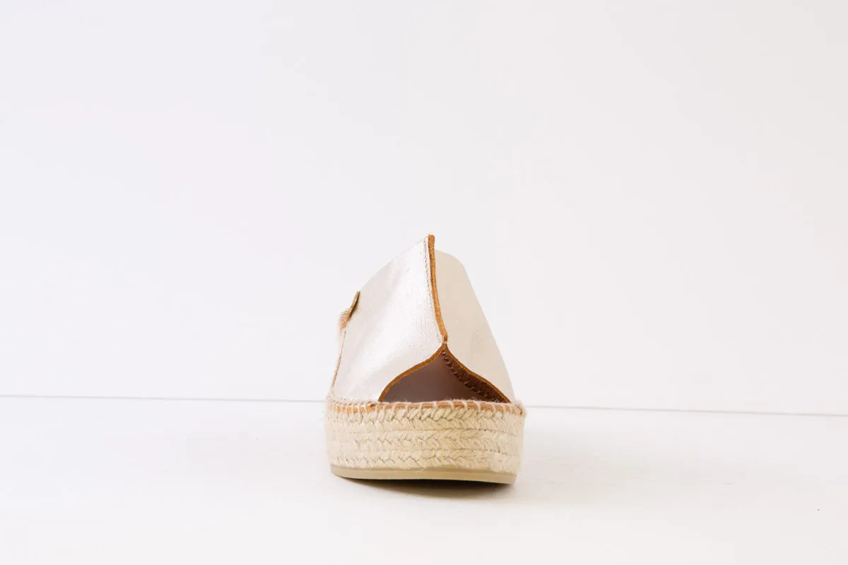 TONI PONS - IVONNE MEDIUM WEDGE FASHION MULE - GOLD