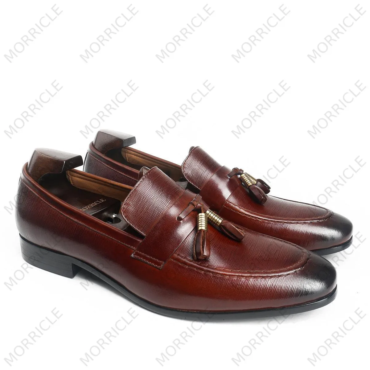 Vintage Stylish Slip On Tassel Loafers