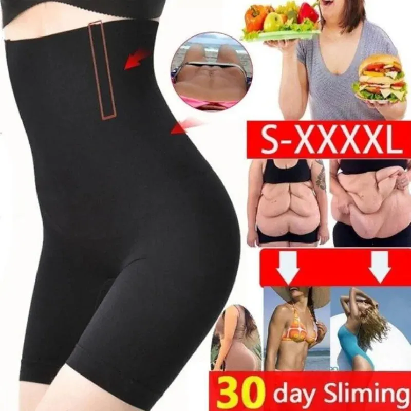 Women High Waist Shaper Shorts Breathable Body Shaper Slimming Tummy Underwear Panty Shapers